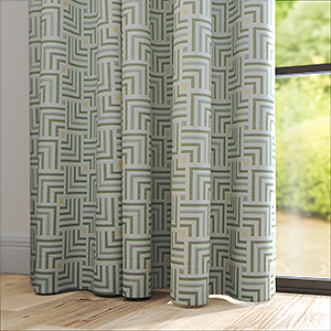 Symmetry Mint Curtain
