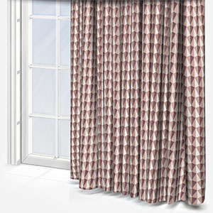 Ashley Wilde Shard Aubergine Curtain