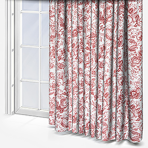 Camengo Celestine Tissu Rouge Grenat