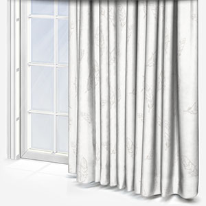Camengo Feather Sheer Silver Curtain