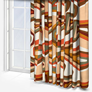 Casamance West Dream Orange Brule Ocre