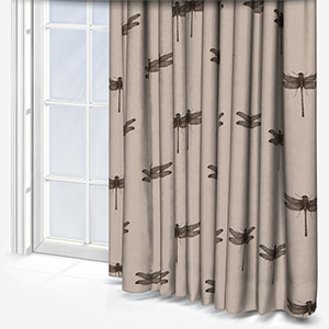 Azure Linen Curtain