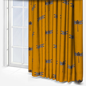 Azure Ochre Curtain