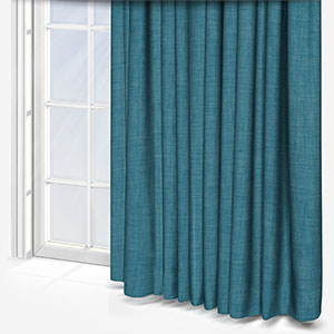 Linoso Teal Curtain