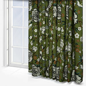 Edinburgh Weavers Pavillion Olive Curtain