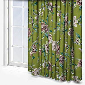 Edinburgh Weavers Valerian Lime Curtain