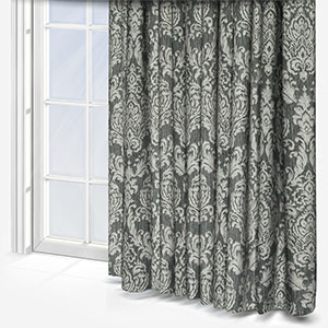 Classic Damask Charcoal