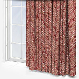 Luxor Rosso Curtain