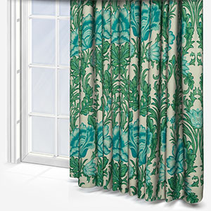 Pimpernel Turquoise Curtain