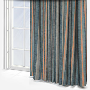 An image of Teal Curtains - iLiv Tahoma Teal Curtain