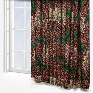Winter Garden Garnet Curtain