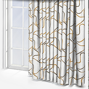 Lauder Ochre Curtain