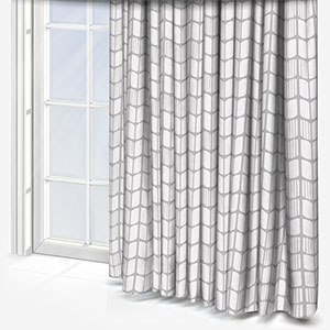 Nordic Petal Dove Grey Curtain