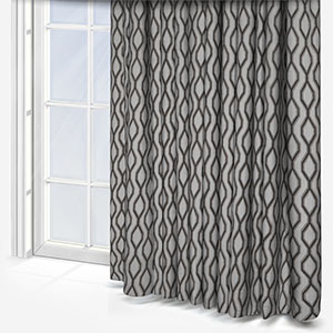 Hadley Charcoal Curtain