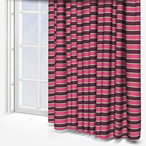 Verve Raspberry Curtain
