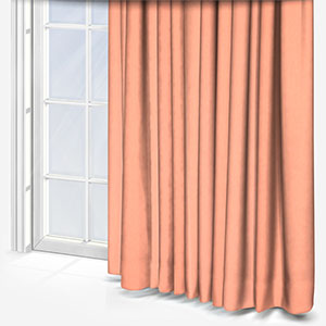 Canvas Cantaloupe Orange Curtain