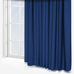 Canvas Indigo Blue Curtain