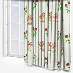William Morris At Home Lily Flower Embroidery Madder