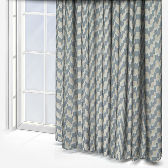 Ashley Wilde Atom Slate curtain