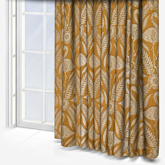 Baux Ochre Curtain