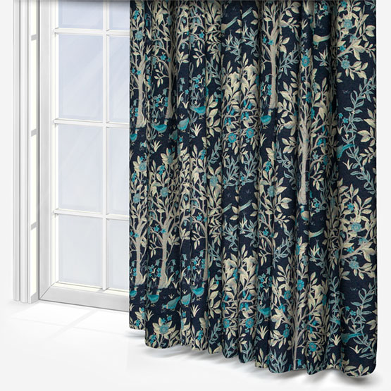 Ashley Wilde Bedgebury Ink curtain