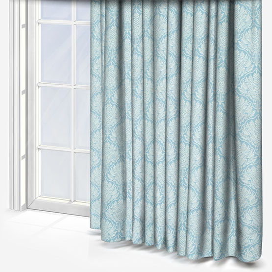 Ashley Wilde Caribou Wedgewood curtain