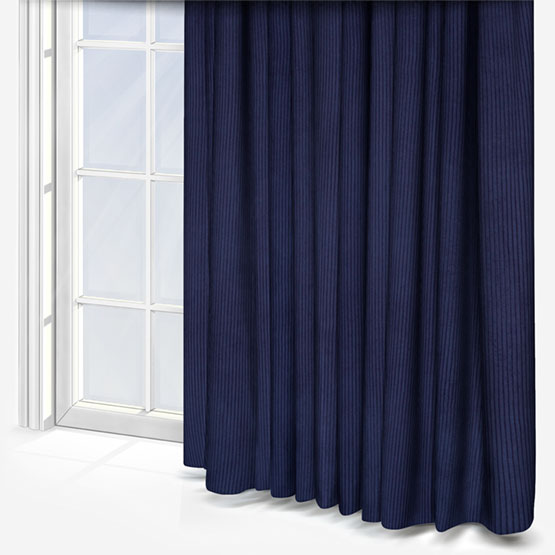 Ashley Wilde Lucio Navy curtain