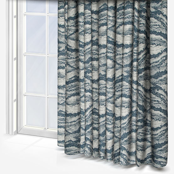 Pescara Indigo Curtain