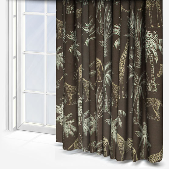 Ashley Wilde Safari Slate curtain