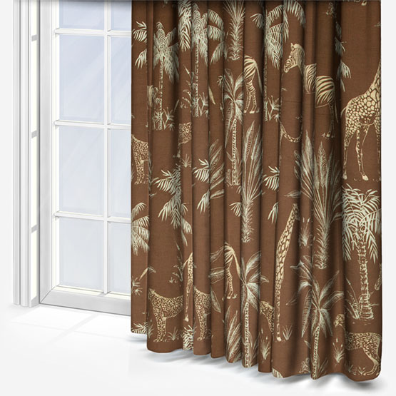 Safari Truffle Curtain