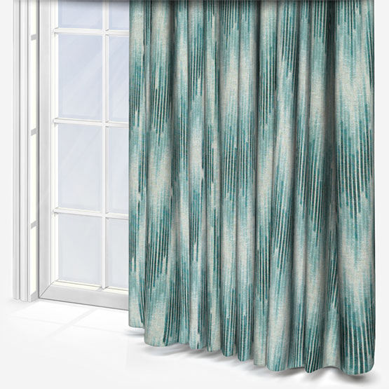 Ashley Wilde Serrula Peacock curtain