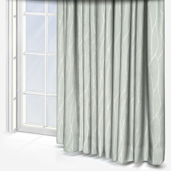 Ashley Wilde Valence Silver curtain