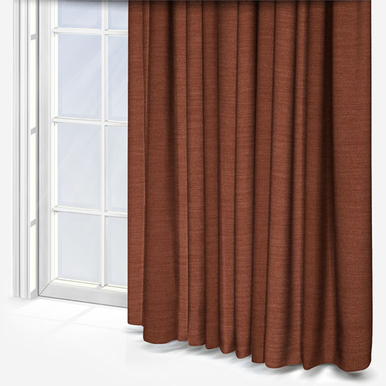 Camengo Anemone Ambre Rouge Curtain
