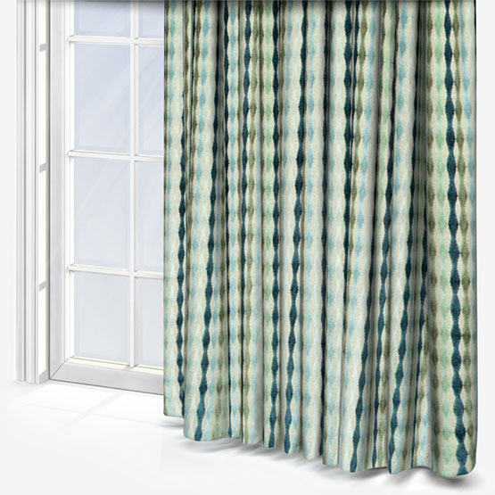 Camengo Babille Azur curtain