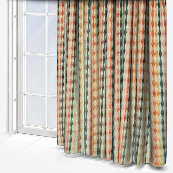 Camengo Babille Corail curtain