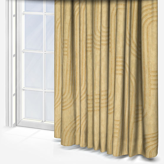 Camengo Cazette Ocre Curtain