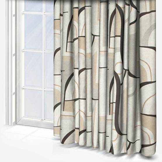 Camengo Chicago Reglisse Curtain