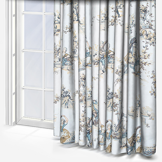 Camengo Gavotte Tissu Naturel Curtain