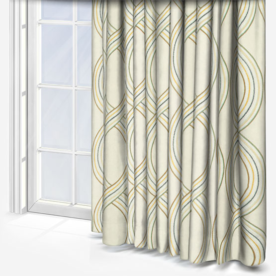 Camengo Girelle Olive Curtain