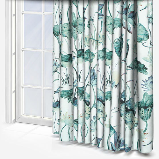 Camengo Heron Azur curtain