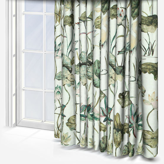 Camengo Heron Jade curtain