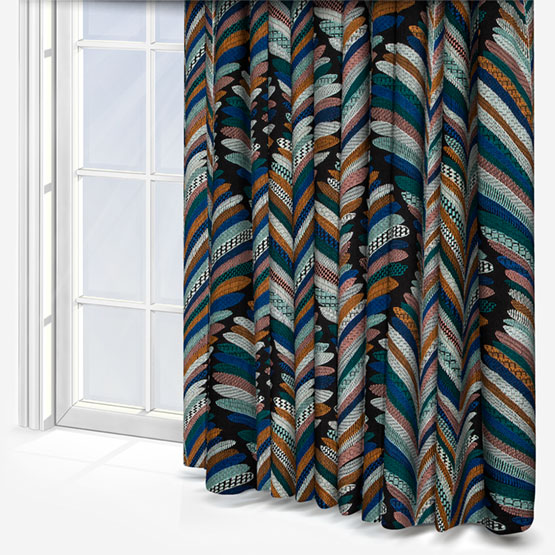 Camengo Je t aime Indigo Curtain