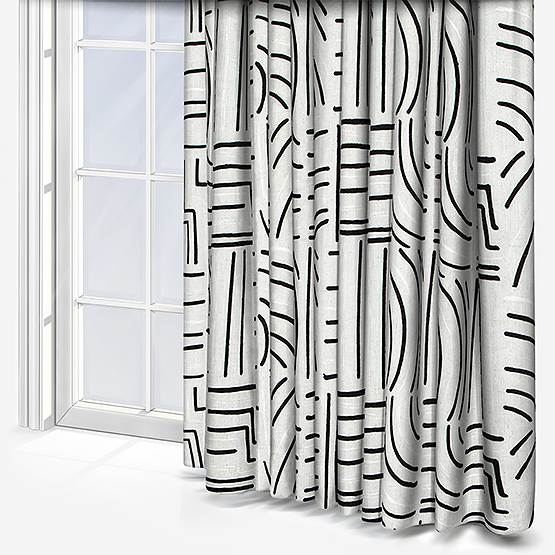 Camengo Kara Carbone Curtain