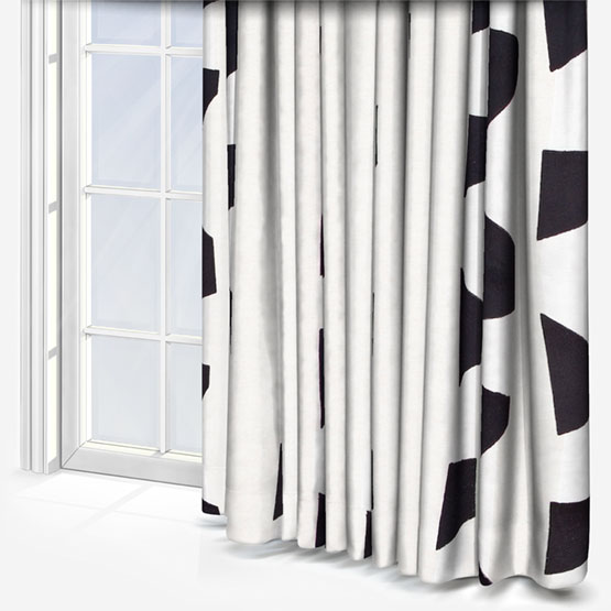 Camengo Lakota Black curtain