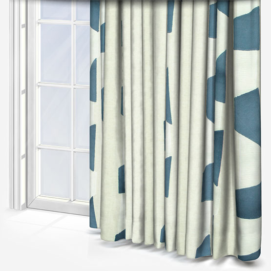 Camengo Lakota Navy Curtain