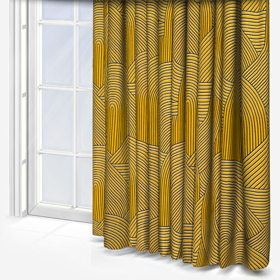 Camengo Largo Ocre curtain