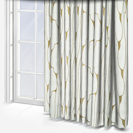 Camengo Luminara Vert de Gris Curtain