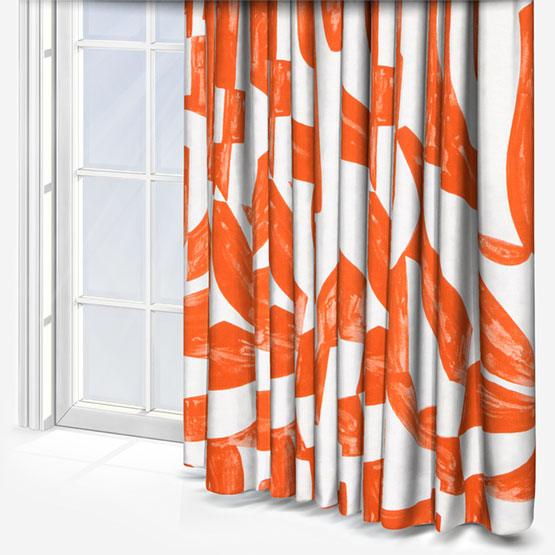 Camengo Miwok Terracotta curtain