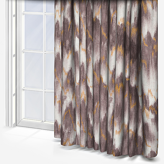 Camengo Nyx Purple Curtain
