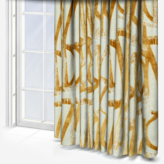 Camengo Omaha Ocre curtain